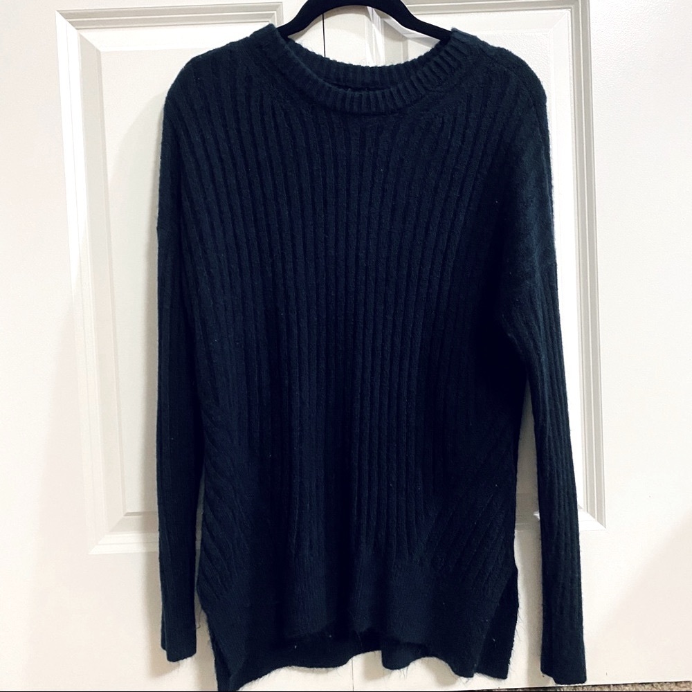 Abercrombie & Fitch Navy Blue Sweater